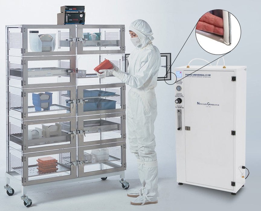 Nitrogen Desiccator Terra Universal